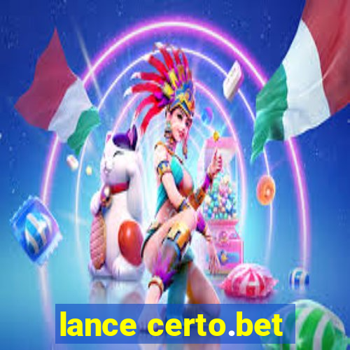 lance certo.bet