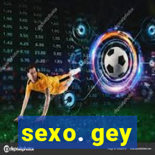 sexo. gey