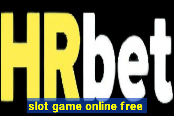 slot game online free