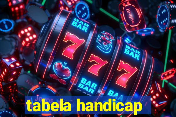 tabela handicap