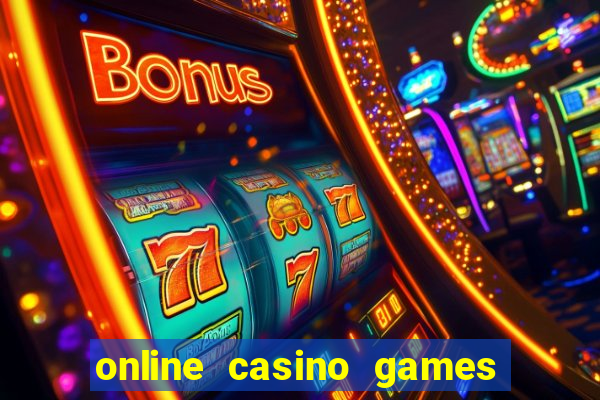 online casino games for real money