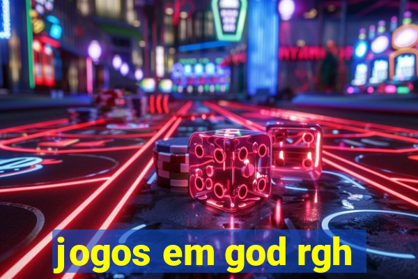 jogos em god rgh