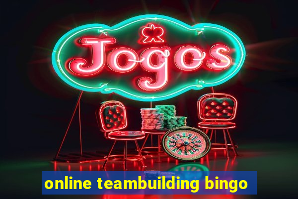 online teambuilding bingo