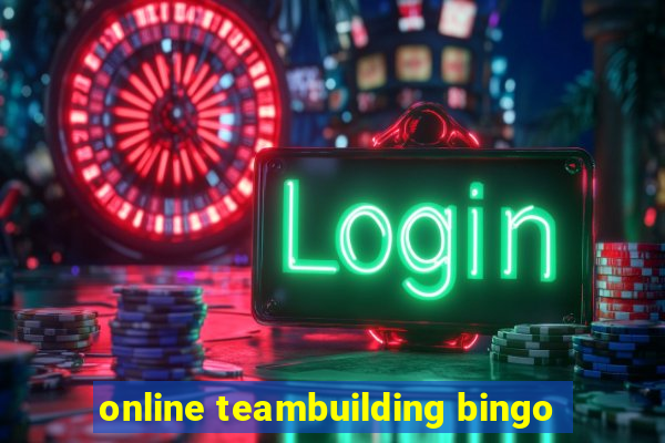 online teambuilding bingo