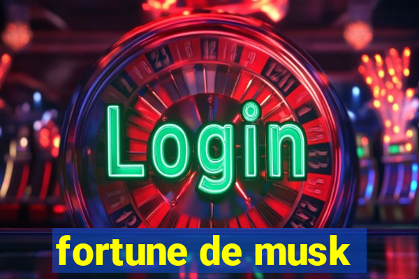 fortune de musk