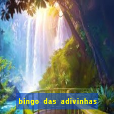 bingo das adivinhas para imprimir