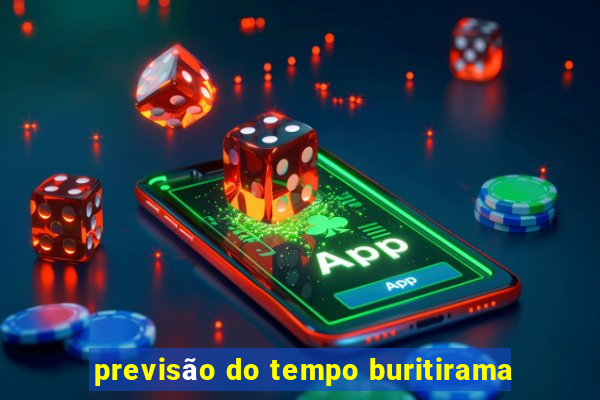 previsão do tempo buritirama