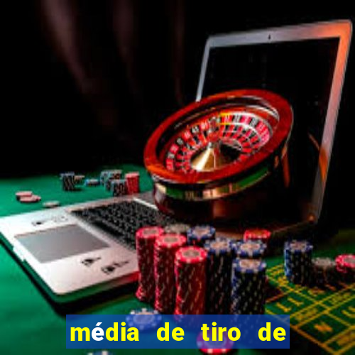 média de tiro de meta por jogo