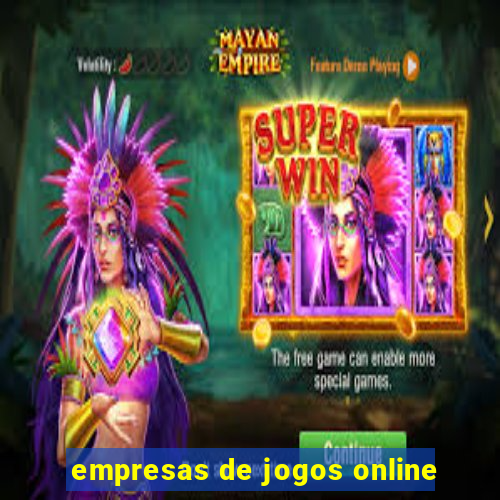 empresas de jogos online