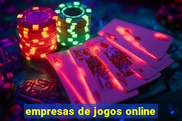 empresas de jogos online