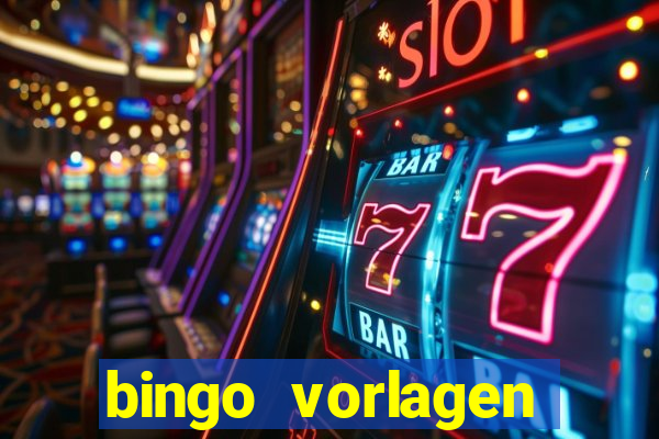 bingo vorlagen kostenlos erstellen