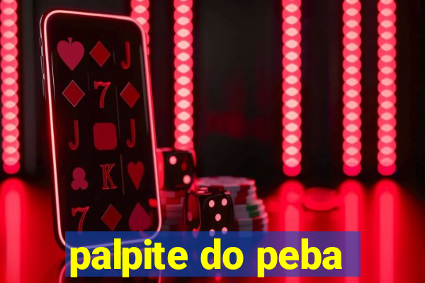 palpite do peba