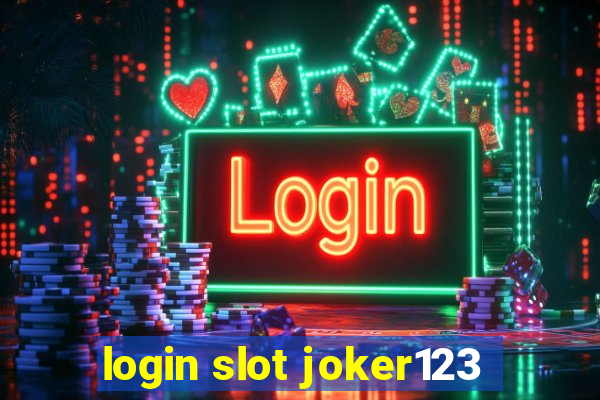 login slot joker123