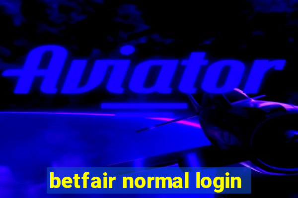 betfair normal login