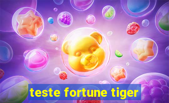 teste fortune tiger