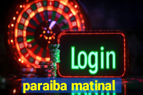 paraiba matinal