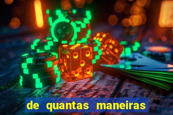 de quantas maneiras podemos extrair 4 cartas de um baralho de 52 cartas