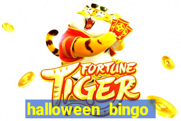 halloween bingo games for kids