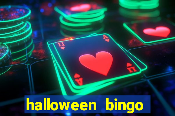 halloween bingo games for kids