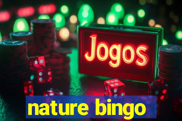 nature bingo