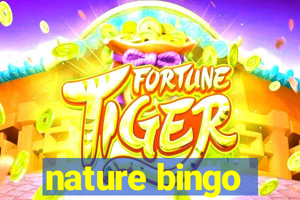 nature bingo