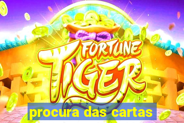 procura das cartas