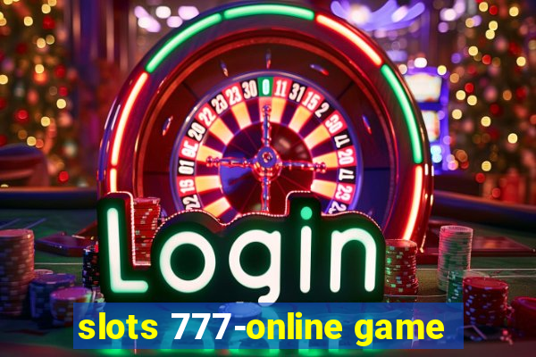 slots 777-online game