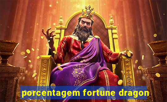 porcentagem fortune dragon