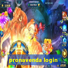 pronavenda login