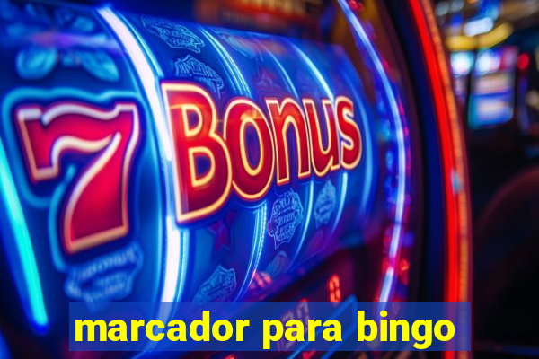 marcador para bingo