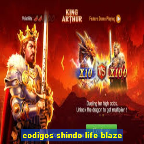 codigos shindo life blaze