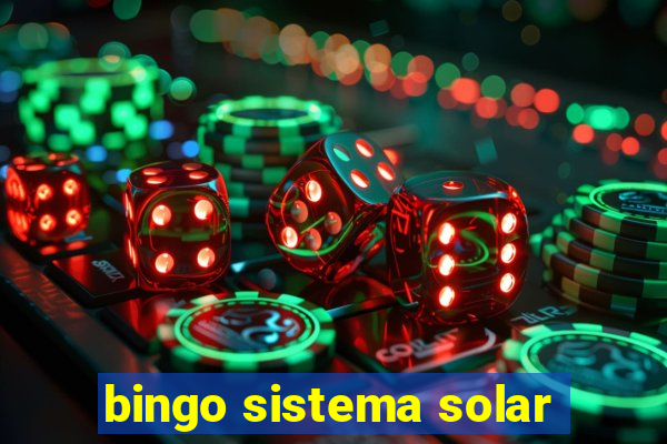 bingo sistema solar