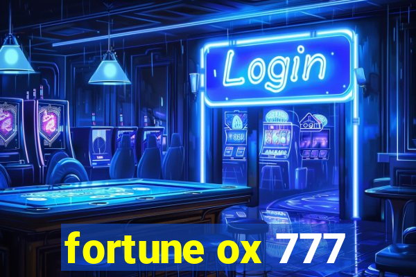 fortune ox 777