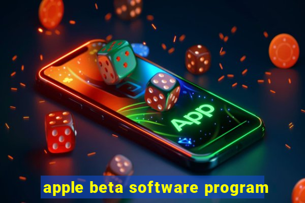 apple beta software program