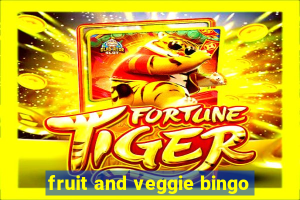 fruit and veggie bingo