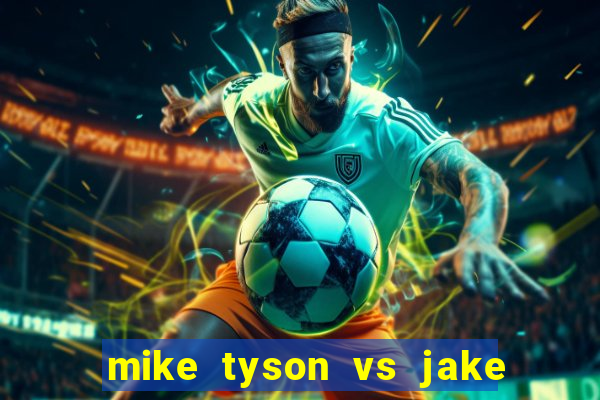 mike tyson vs jake paul assistir online