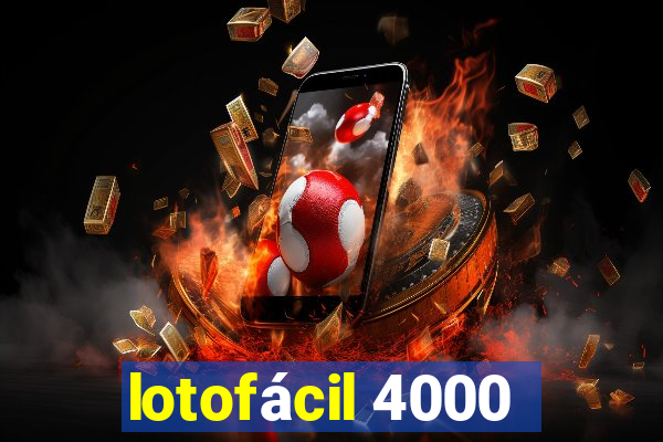 lotofácil 4000