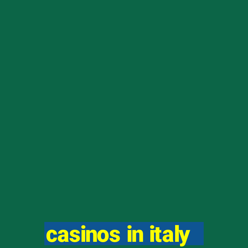 casinos in italy