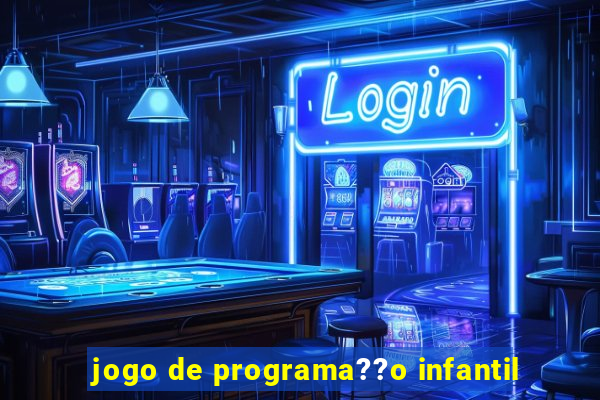 jogo de programa??o infantil