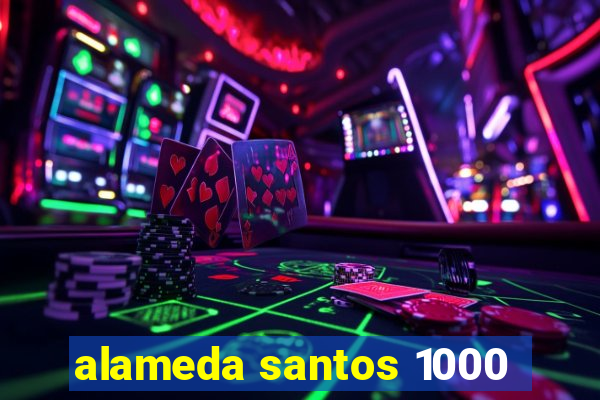 alameda santos 1000