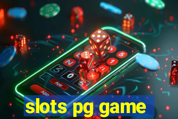 slots pg game