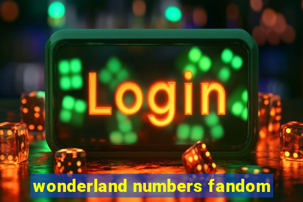 wonderland numbers fandom