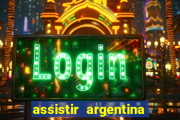 assistir argentina x canada ao vivo