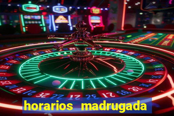 horarios madrugada fortune tiger