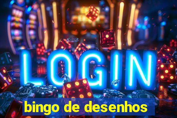 bingo de desenhos