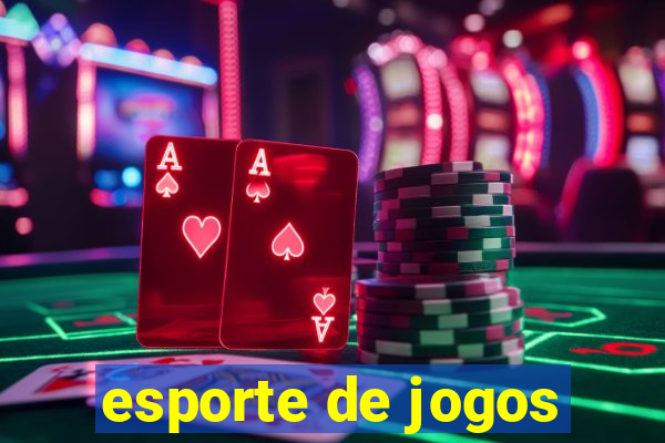 esporte de jogos