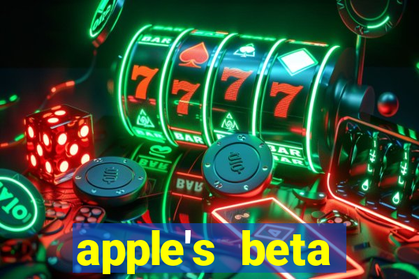 apple's beta software program