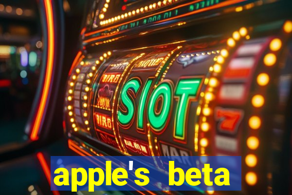 apple's beta software program