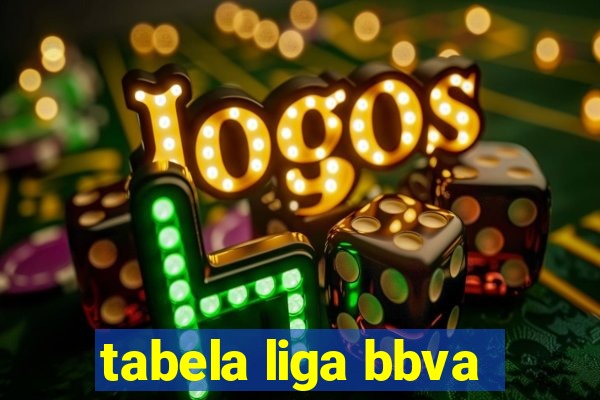 tabela liga bbva