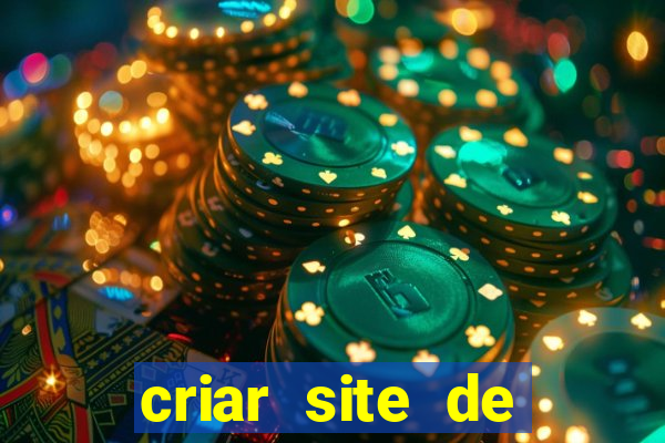 criar site de apostas gratis